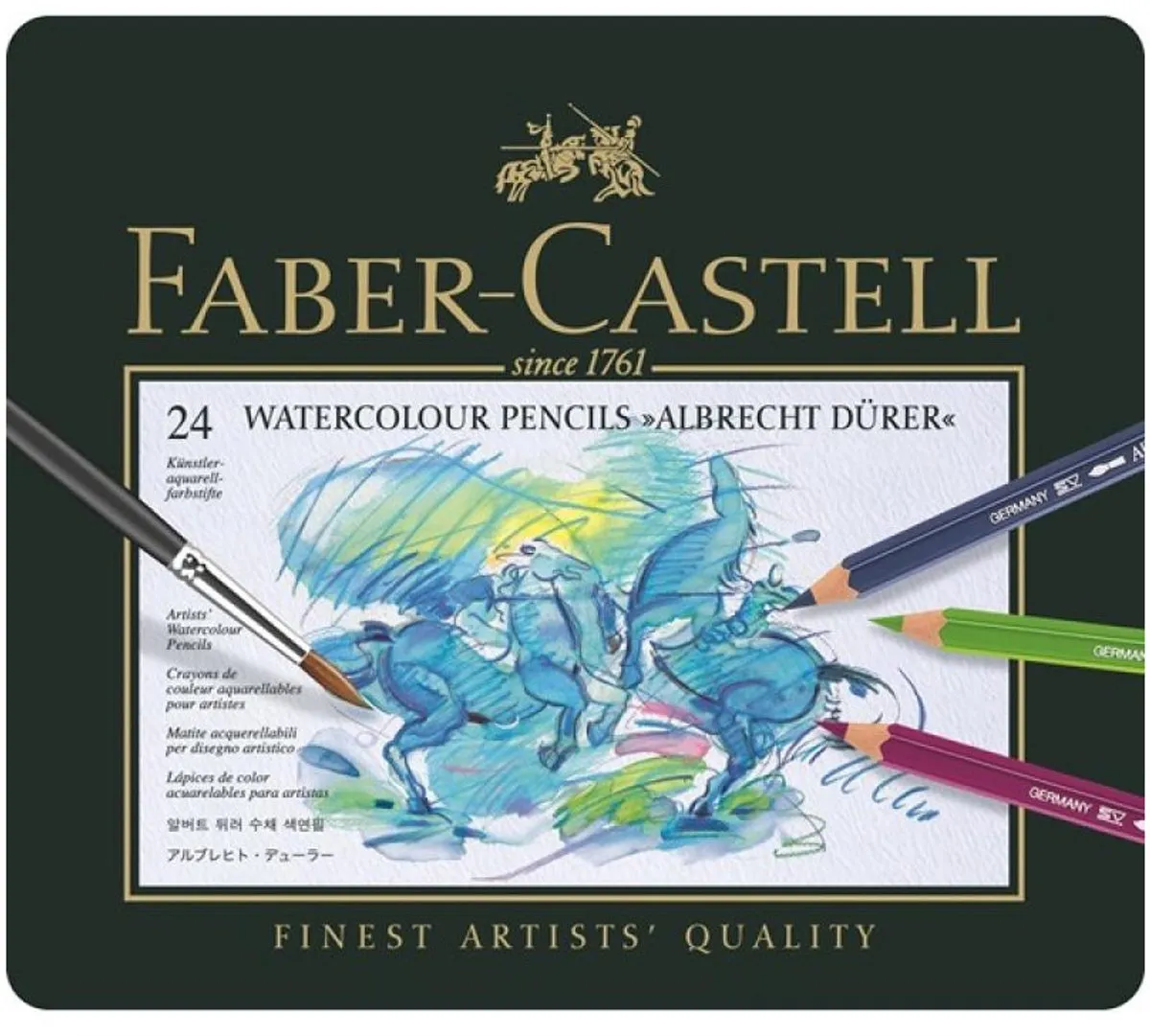 Faber-Castell Albrecht Dürer Aquarelpotlood 24 Stuks - FC-117524
