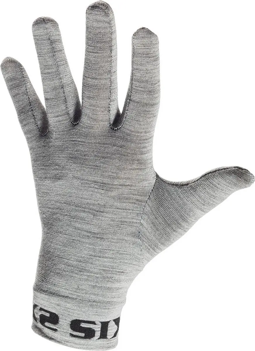 Sixs Glx Merinos Handschoenen Grijs L-XL Man