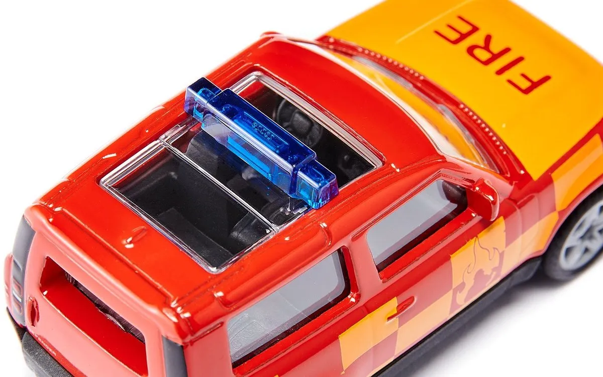 SIKU 1568 Land Rover Defender Brandweer Blauw - afbeelding 6 van 6