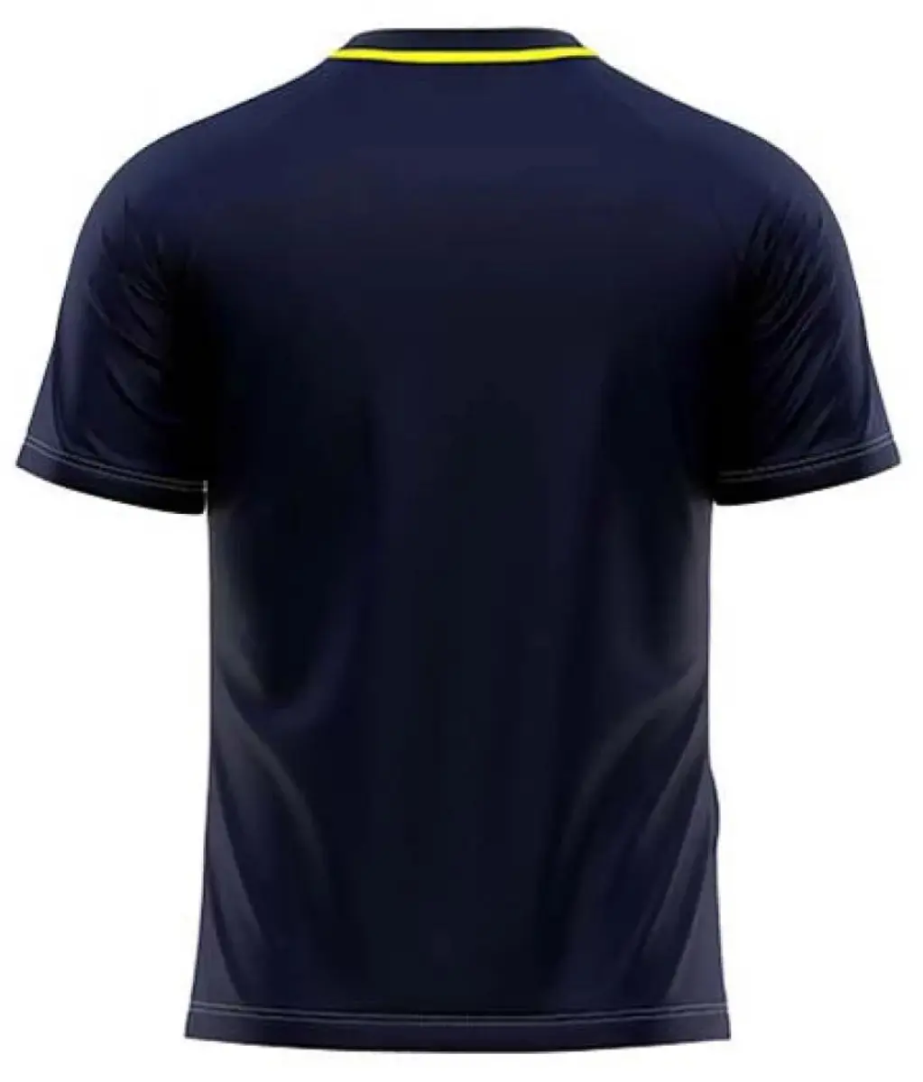 Givova Rugby Sportshirt Blauw-geel - L - afbeelding 2 van 5