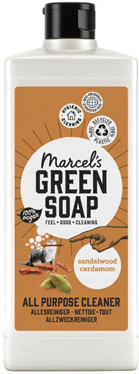Marcel's Green Soap Allesreiniger Sandelhout & Kardemom 750ml
