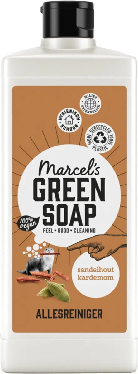 Marcel's Green Soap Allesreiniger Sandelhout & Kardemom 750ml
