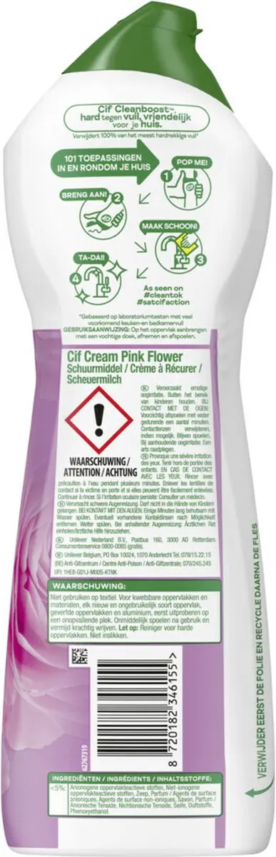 Cif Schuurmiddel Cream 750ml