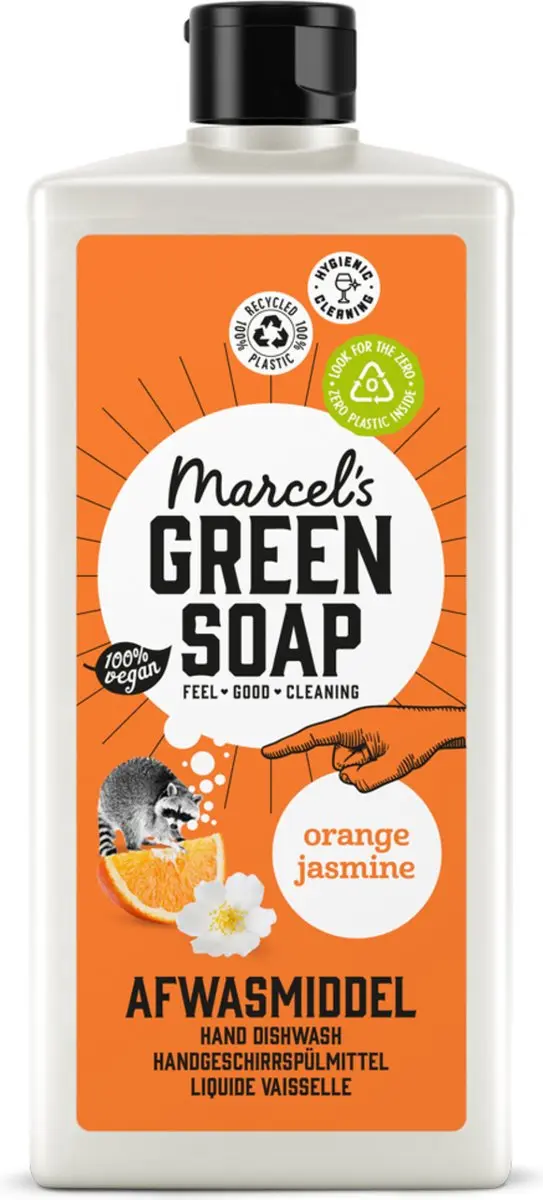 Marcel's Green Soap Afwasmiddel Sinaasappel & Jasmijn 500ml