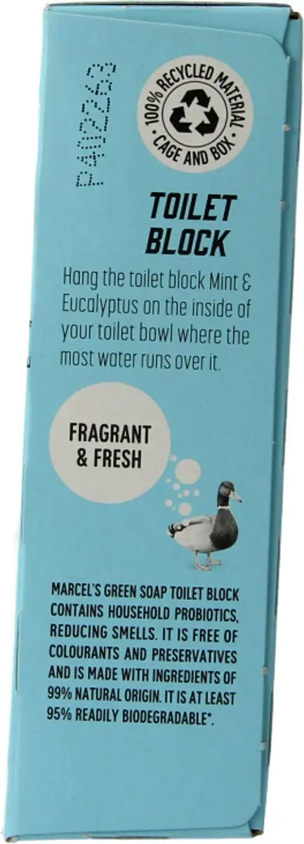 Marcel's Green Soap Toiletblok Munt & Eucalyptus 35g