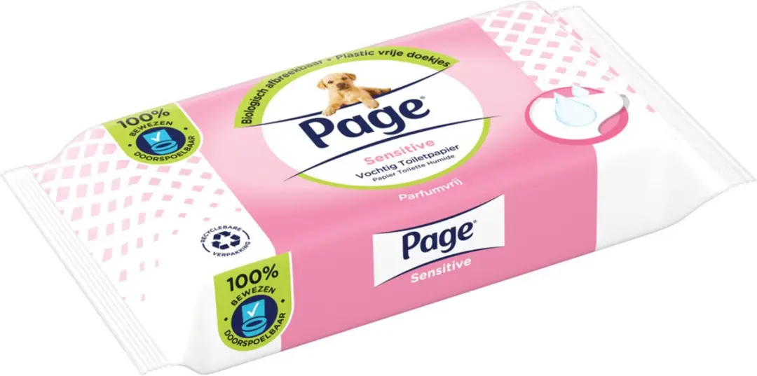 Page Sensitive Toiletpapier 38 Stuks - 1-laags - MPN 4585251 - afbeelding 6 van 6