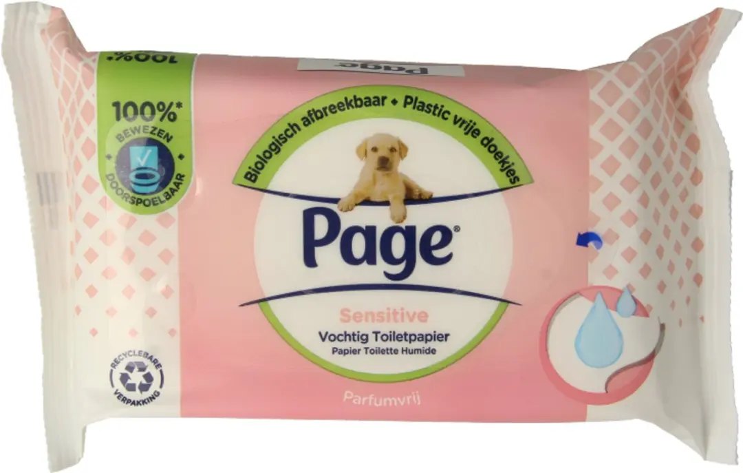 Page Sensitive Toiletpapier 38 Stuks - 1-laags - MPN 4585251