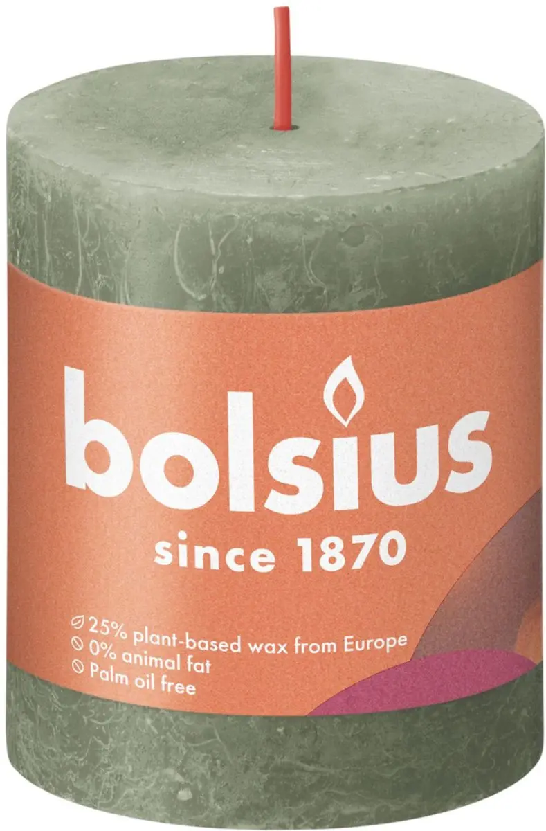 Bolsius Rustiek Stompkaars 80/68cm