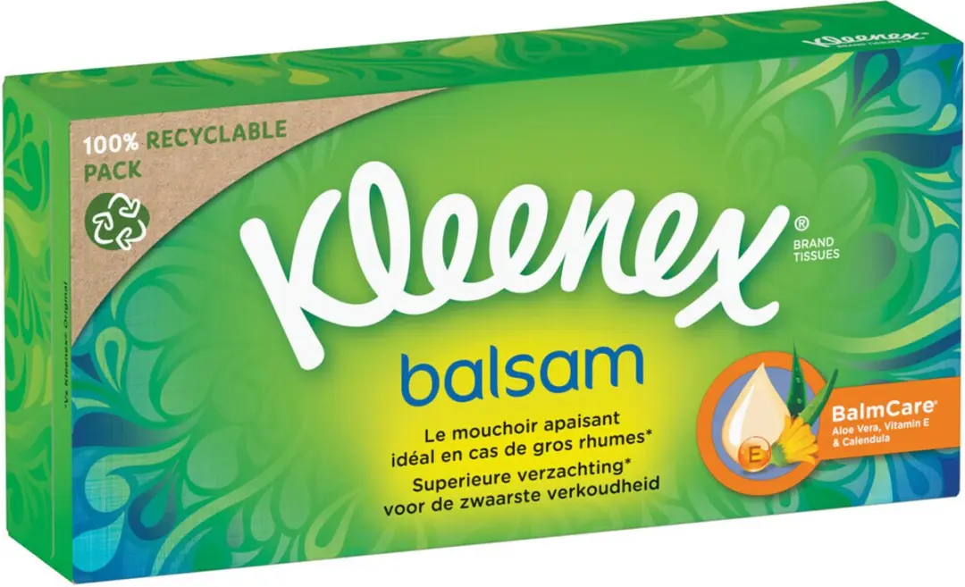 Kleenex Tissues Balsam - 64 Stuks - afbeelding 3 van 5