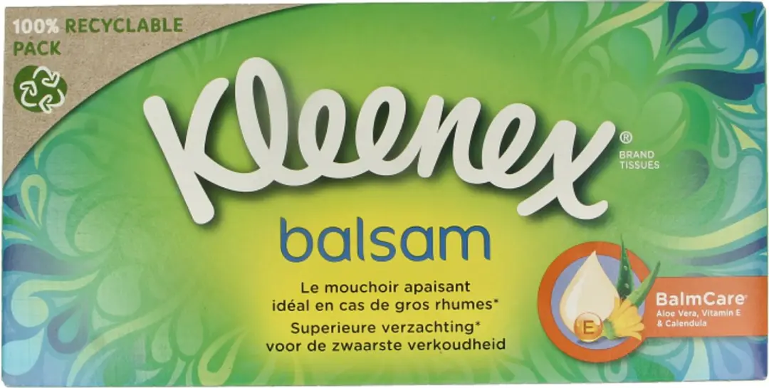 Kleenex Tissues Balsam - 64 Stuks - afbeelding 5 van 5