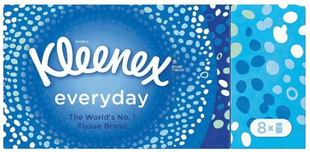 Kleenex Everyday Zakdoekjes - 8 Pakjes - afbeelding 3 van 4