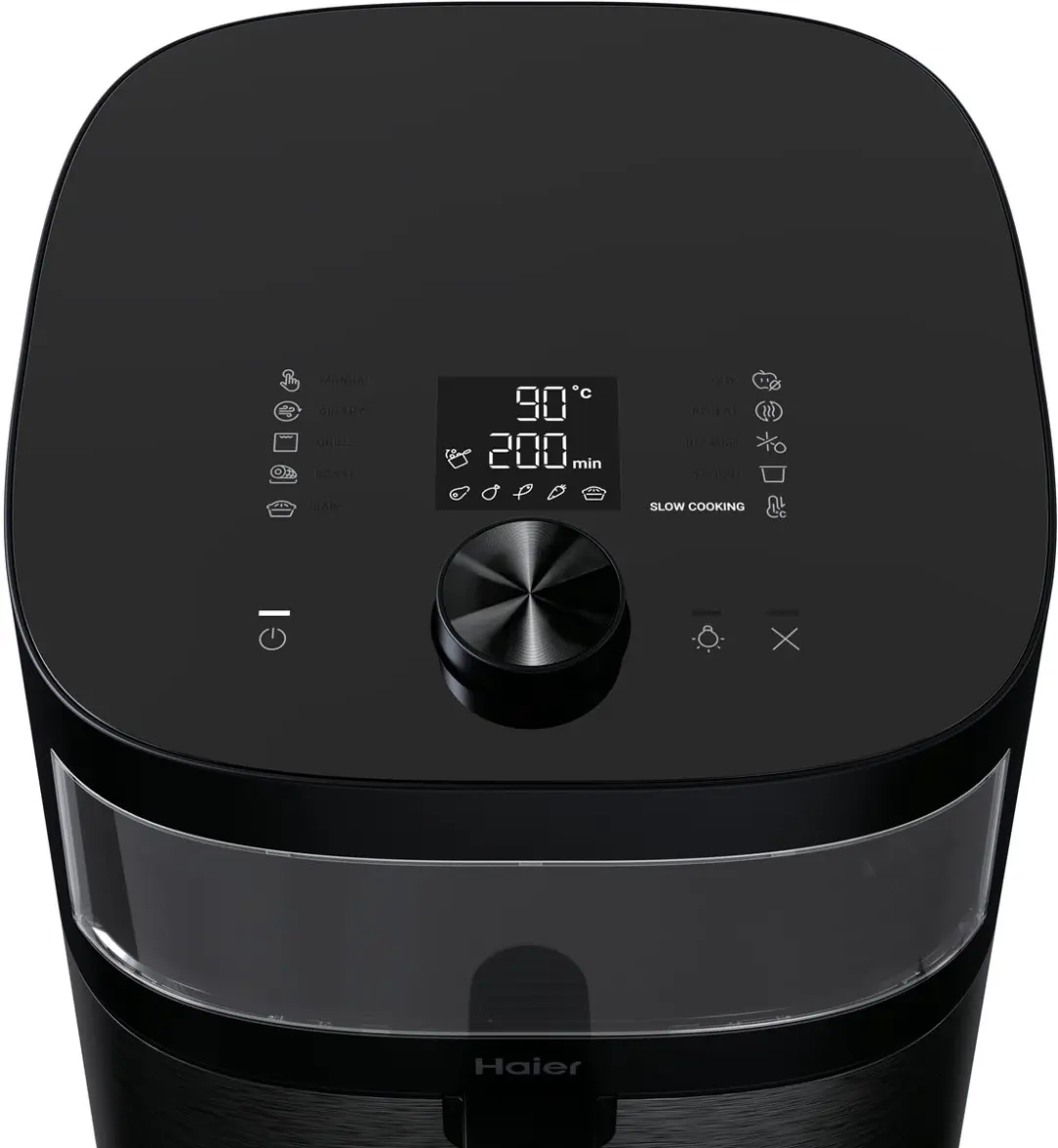 Haier I-Master Series 5 HAF5TWA3 011 Heteluchtfriteuse 7L - 2000W - Zwart - afbeelding 6 van 6