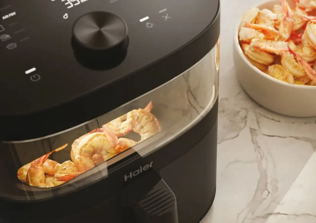 Haier I-Master Series 5 HAF5TWA3 011 Heteluchtfriteuse 7L - 2000W - Zwart - afbeelding 2 van 6