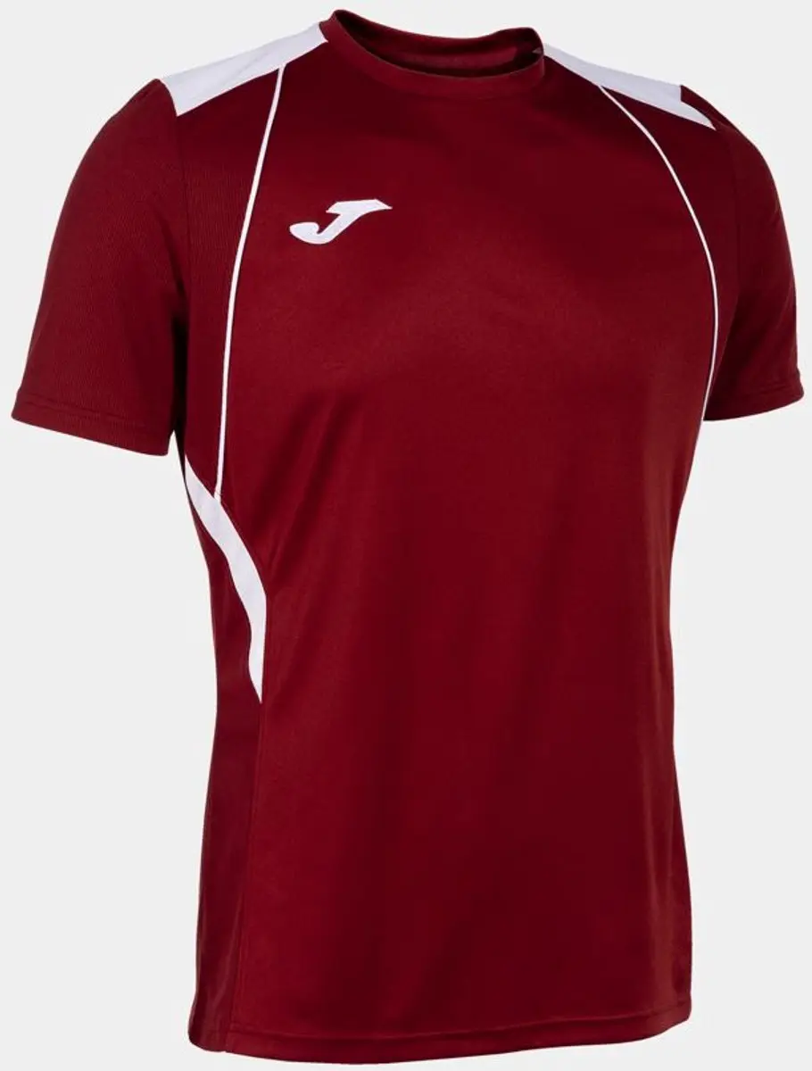 Joma Championship VII T-shirt 110/116 - Rood/Wit - afbeelding 5 van 6