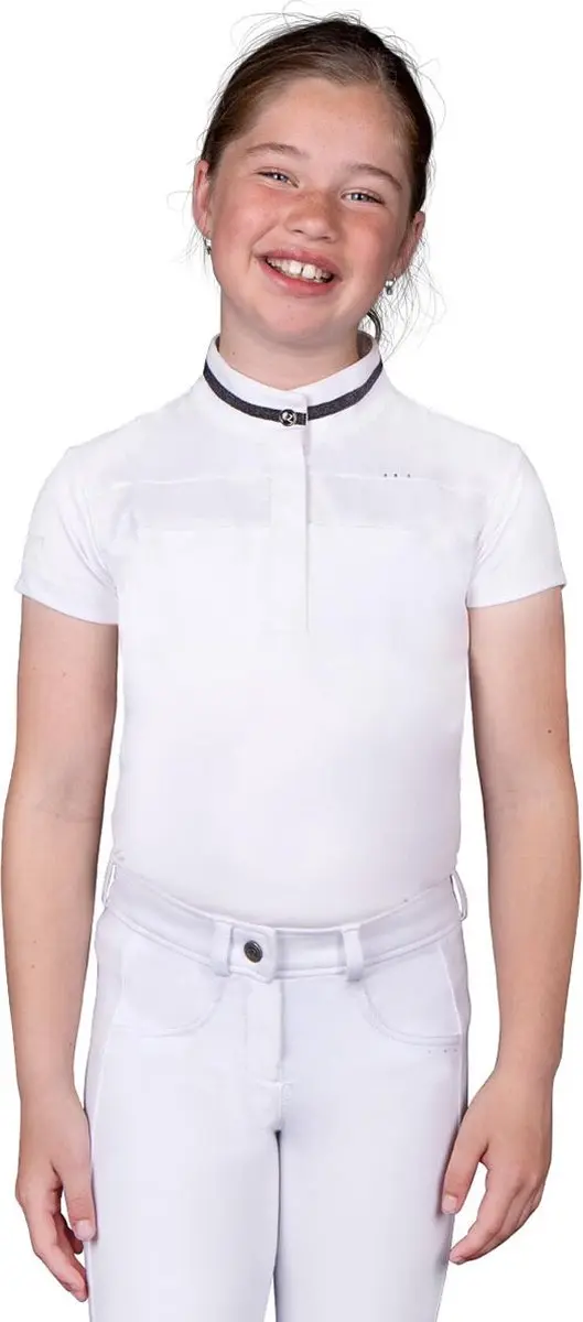 Qhp Showshirt Qhp Kae Kids Wit