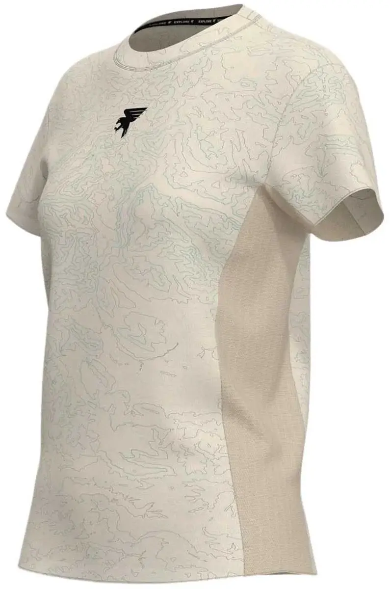 Joma Explorer Helium T-shirt Met Korte Mouwen Beige S Vrouw