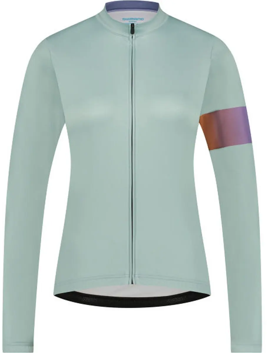 Woman's KAEDE Long Sleeve Jersey Printed, Restore Green