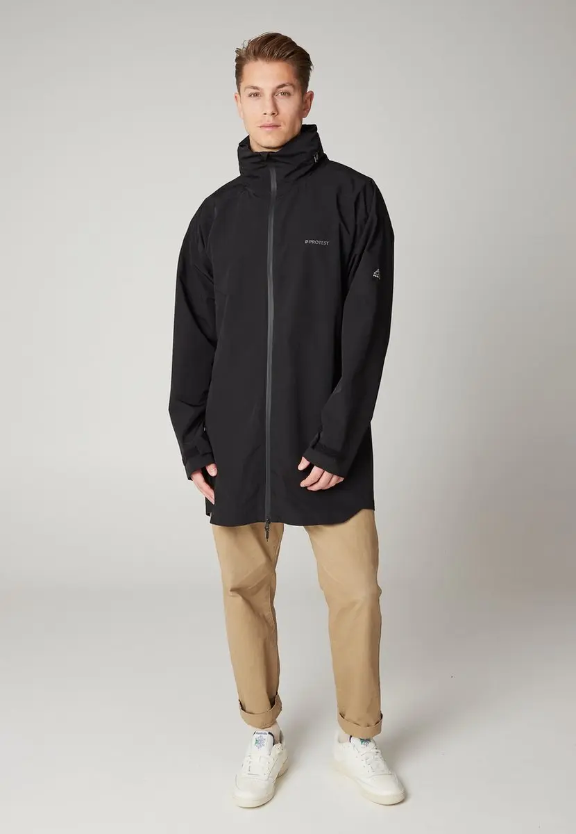 Protest Prtbryson Regenjas Heren True Black - XS - afbeelding 2 van 6