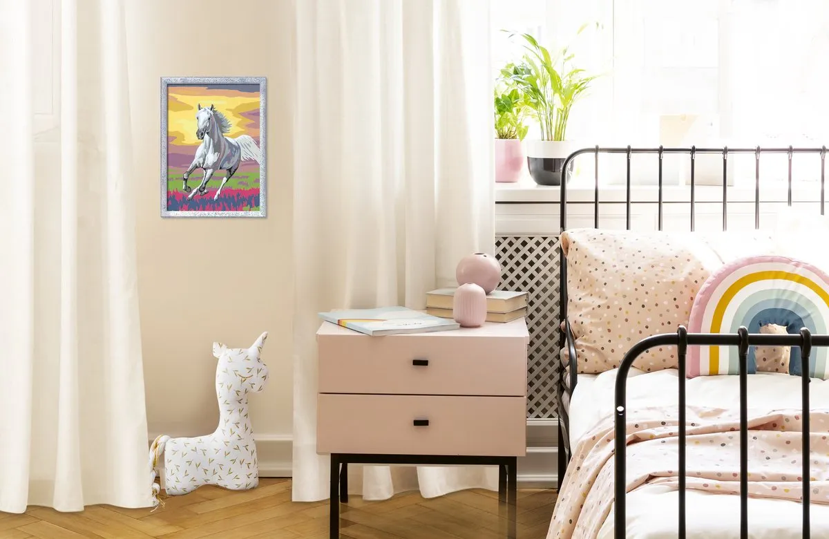 Ravensburger CreArt Horse at Sunset Schilderen op nummer - 15 Kleuren - Multicolor