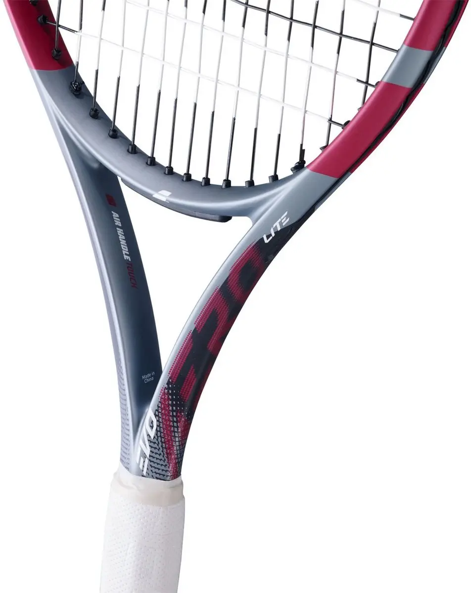Babolat EVO Aero Lite Tennisracket - L2 Grip - Grijs-Roze - afbeelding 6 van 6