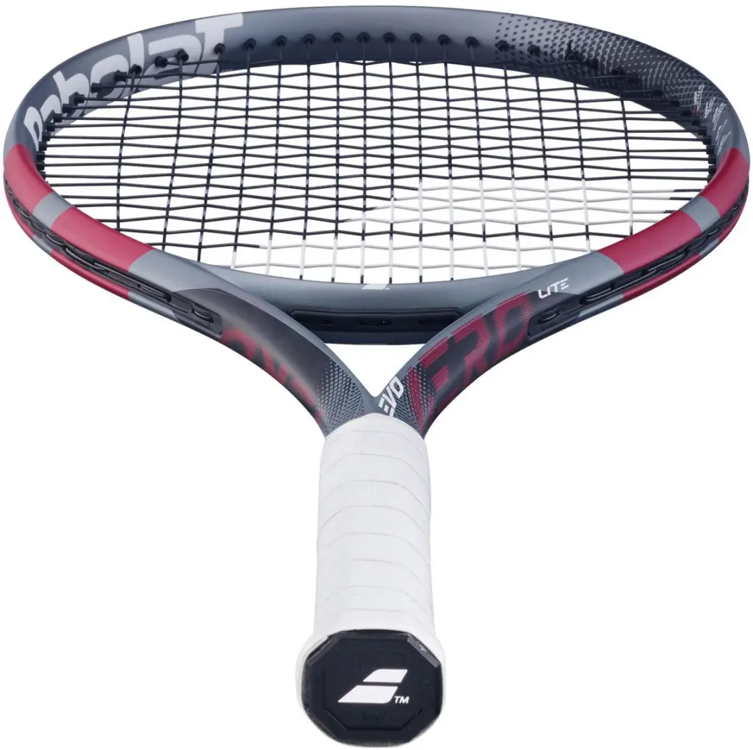 Babolat EVO Aero Lite Tennisracket - L2 Grip - Grijs-Roze - afbeelding 5 van 6