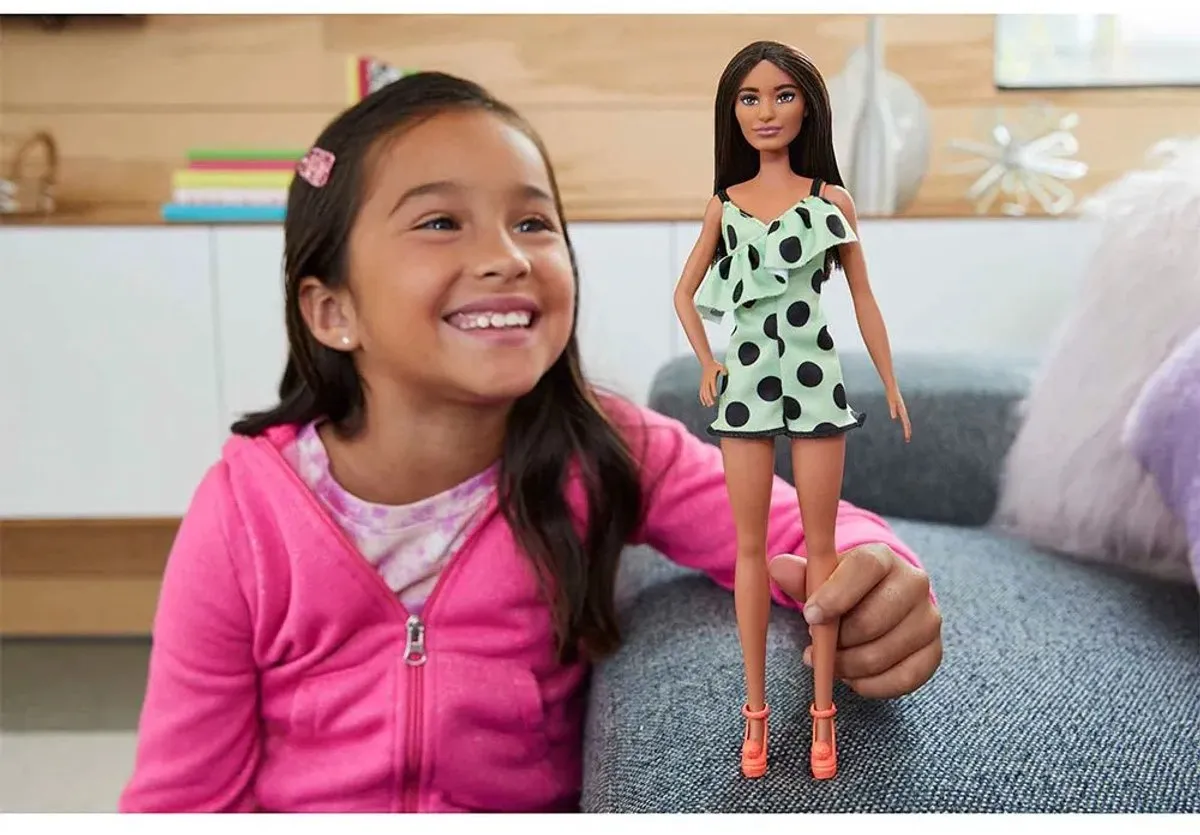 Barbie Fashionistas Modepop - Stippen Jumpsuit