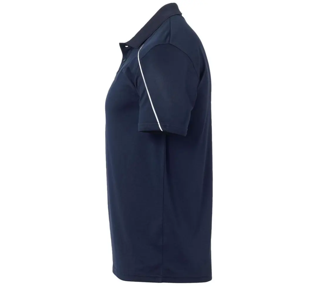 Uhlsport Stream 22 Heren Polo - XL - Blauw/Wit