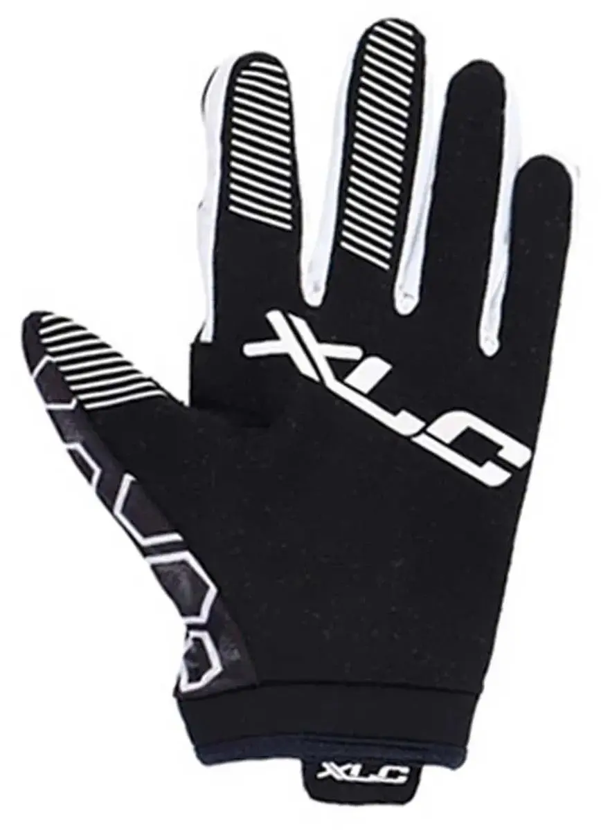 XLC Full Finger Handschoenen S - Zwart