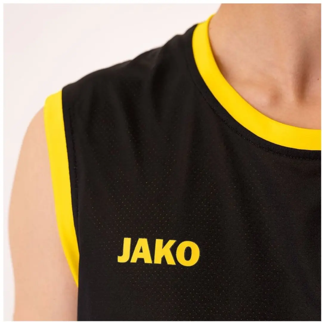 JAKO Change 2.0 Reversible Shirt Heren - Geel/Zwart M