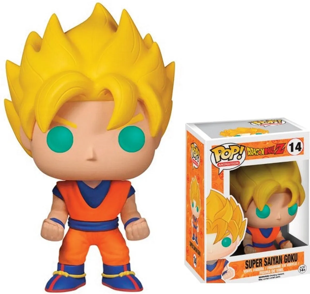 Funko Pop Animation Dragon Ball Z Super Saiyan Goku #14 - Multi