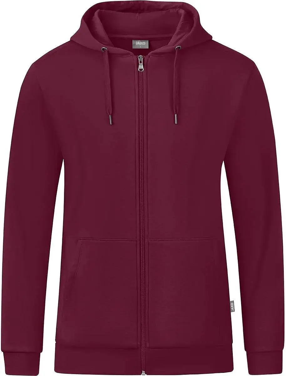 Jako Organic Jas Met Kap Dames - Kastanje 42