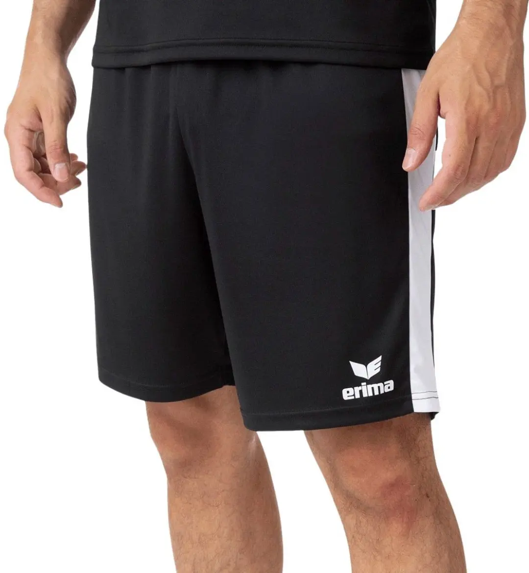 Erima Retro Star Short Senior - Maat S - Zwart/Wit - afbeelding 6 van 6