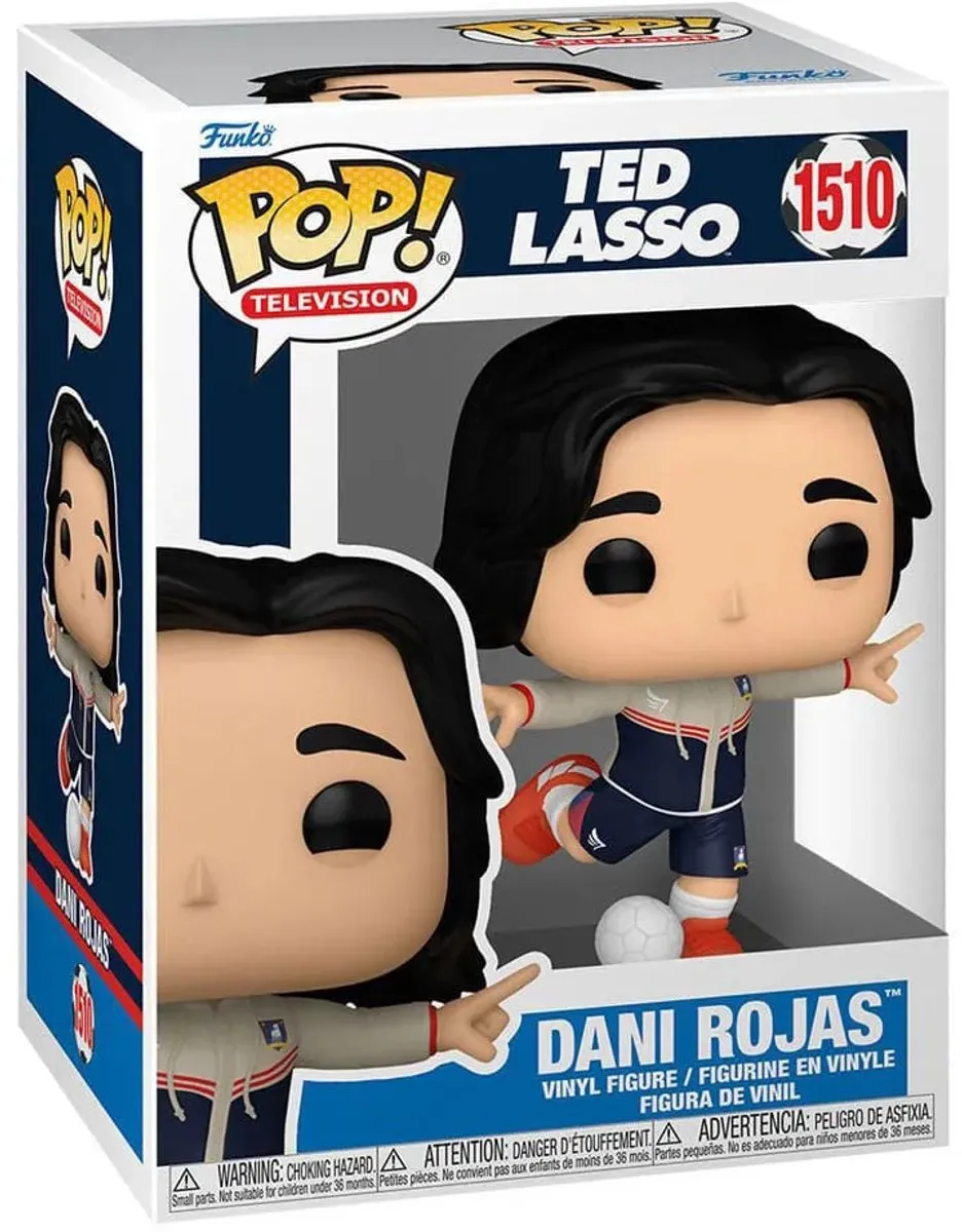Funko Pop! Movies Ted Lasso Dani Rojas #1510 - Multi - afbeelding 6 van 6