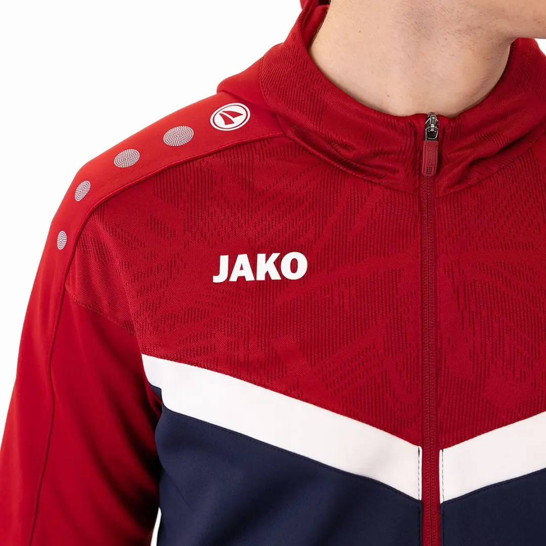Jako Iconic Jas Met Kap Heren - Marine - Maat M