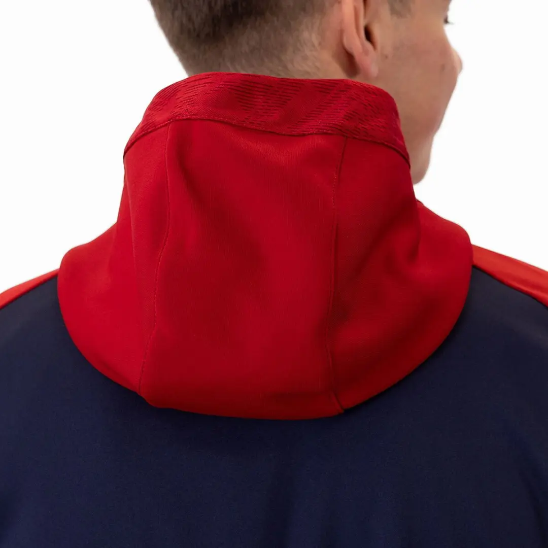 Jako Iconic Jas Met Kap Heren - Marine - Maat M