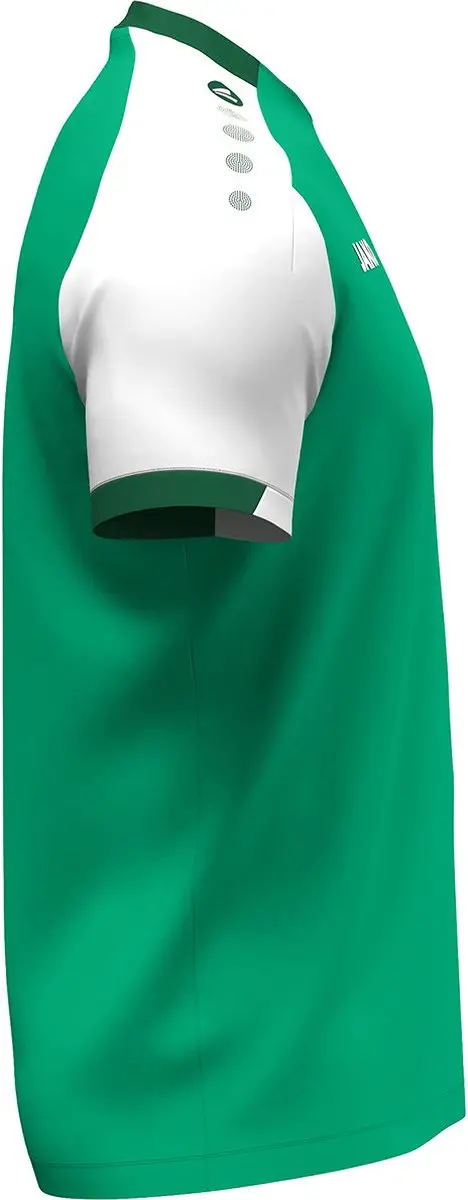 Jako Dynamic T-Shirt Kinderen 128 - Groen/Wit/Donkergroen