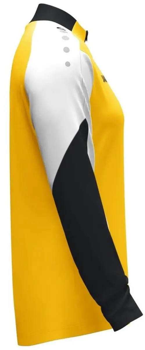 Jako Dynamic Ziptop Dames - Geel/Wit/Zwart XL