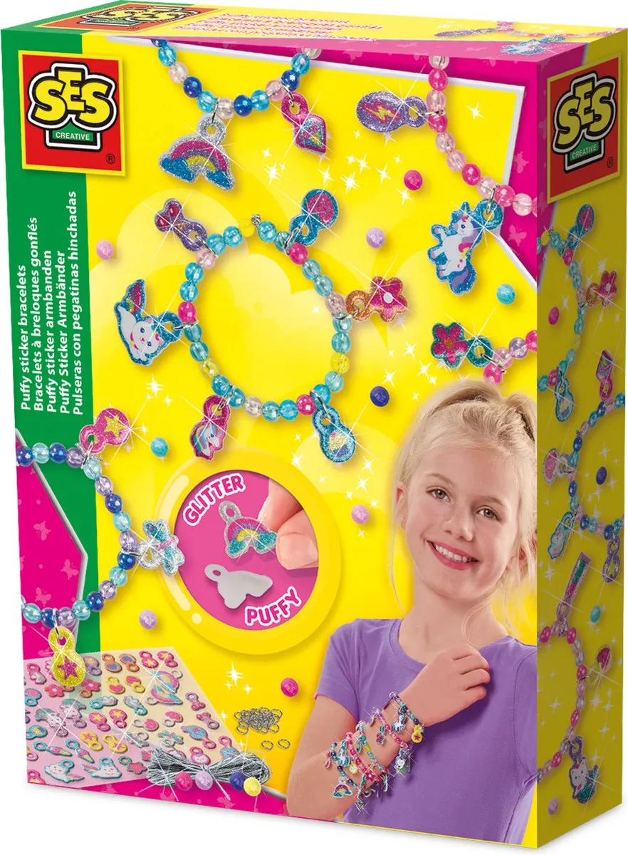 SES Creative Puffy Sticker Armbanden