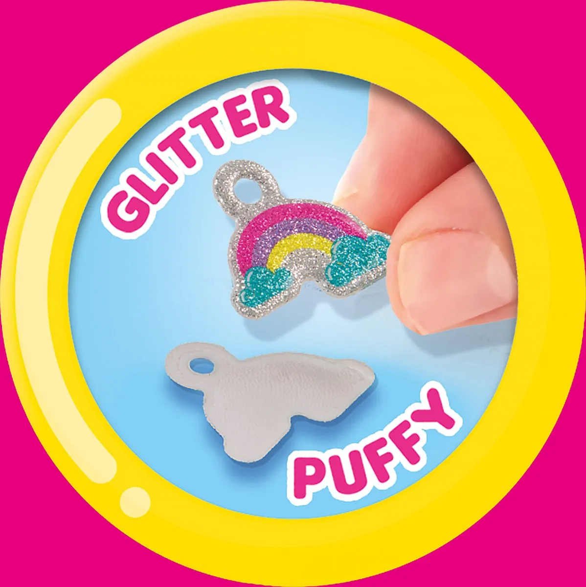 SES Creative Puffy Sticker Armbanden - 60 Stickers & 30 Ringen