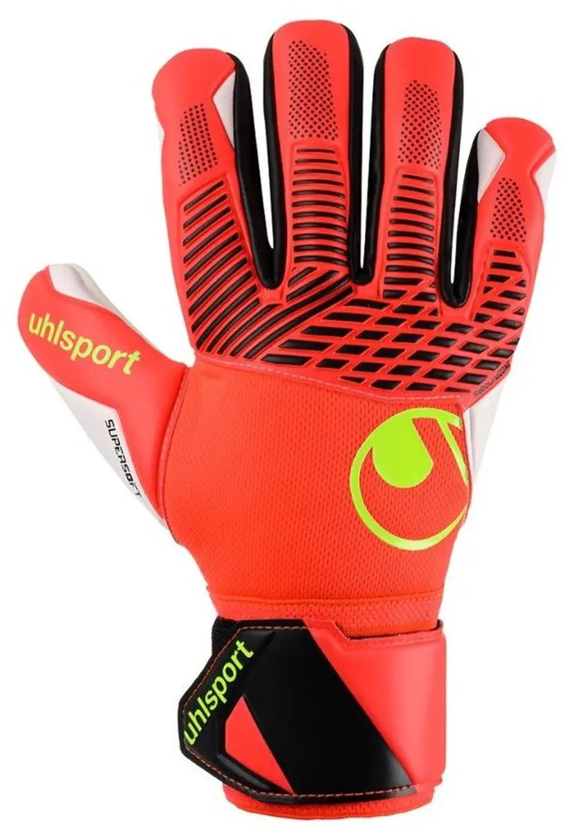Uhlsport Fangmaschine Supersoft Hn Keepershandschoenen Rood 4.5