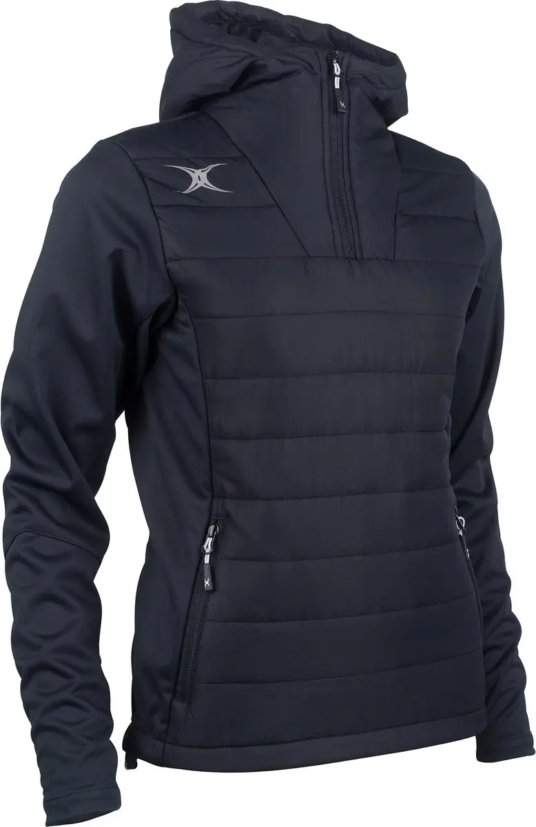 Gilbert Pro Active 1/4 Zip Jkt Jnr Zwart
