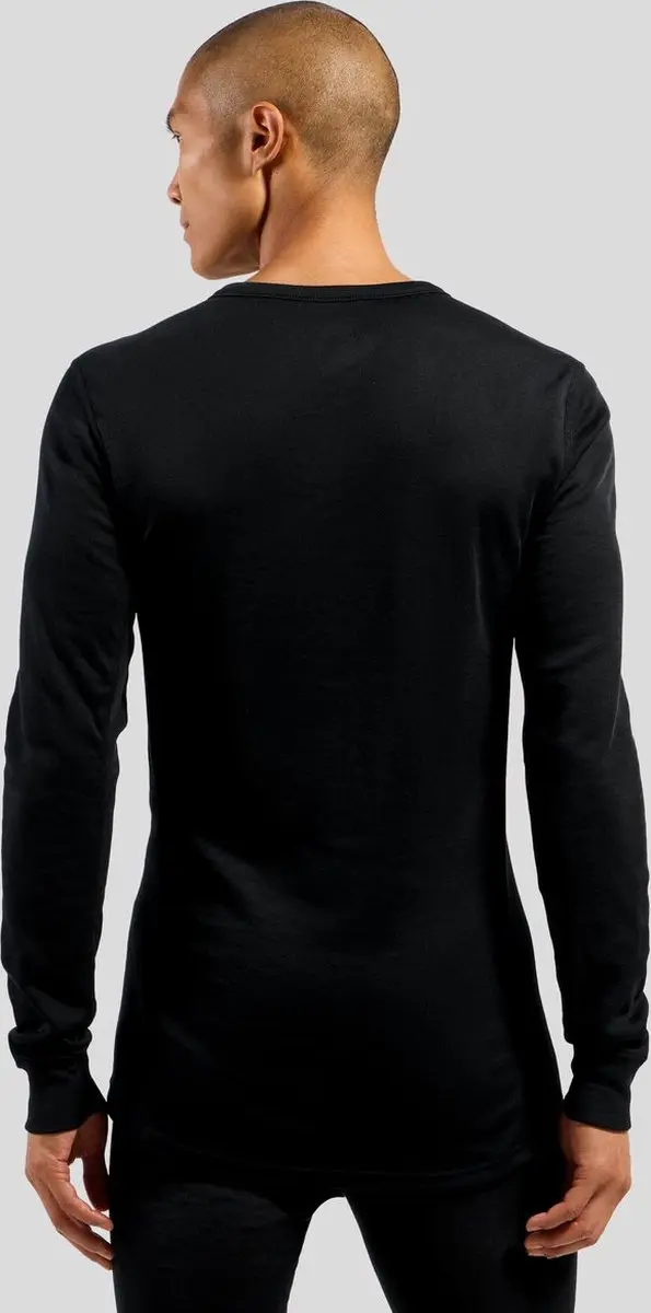 Odlo Active Warm Heren Thermisch Shirt - Zwart - 3XL - afbeelding 3 van 6