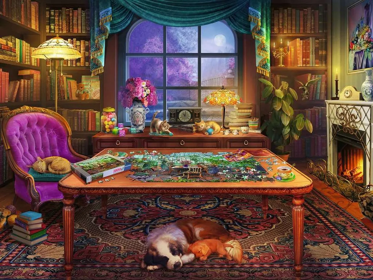 Ravensburger Puzzler's Place Legpuzzel 750 Stuks - Multi