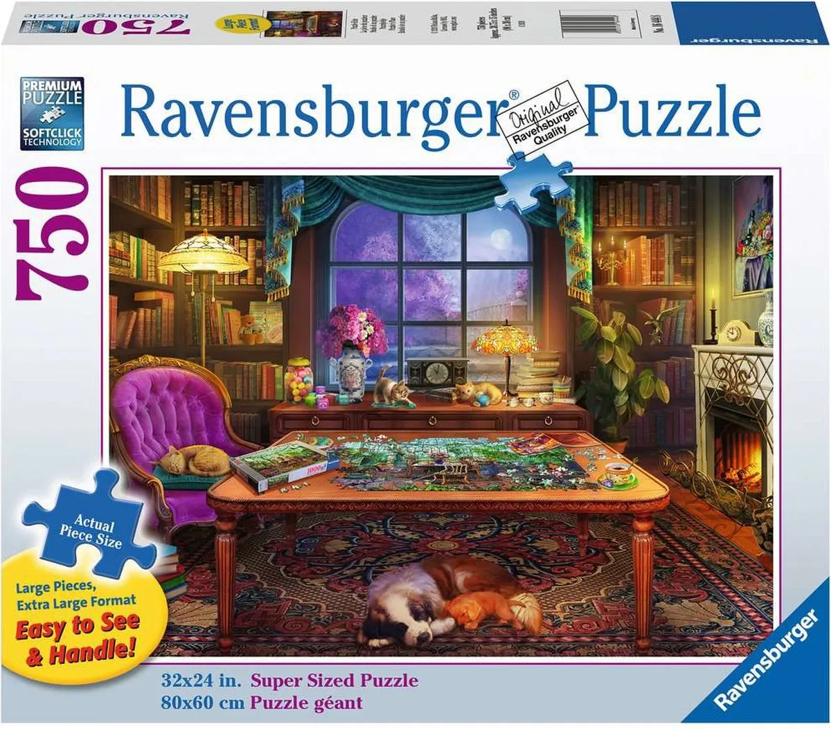 Ravensburger Puzzler's Place Legpuzzel 750 Stuks