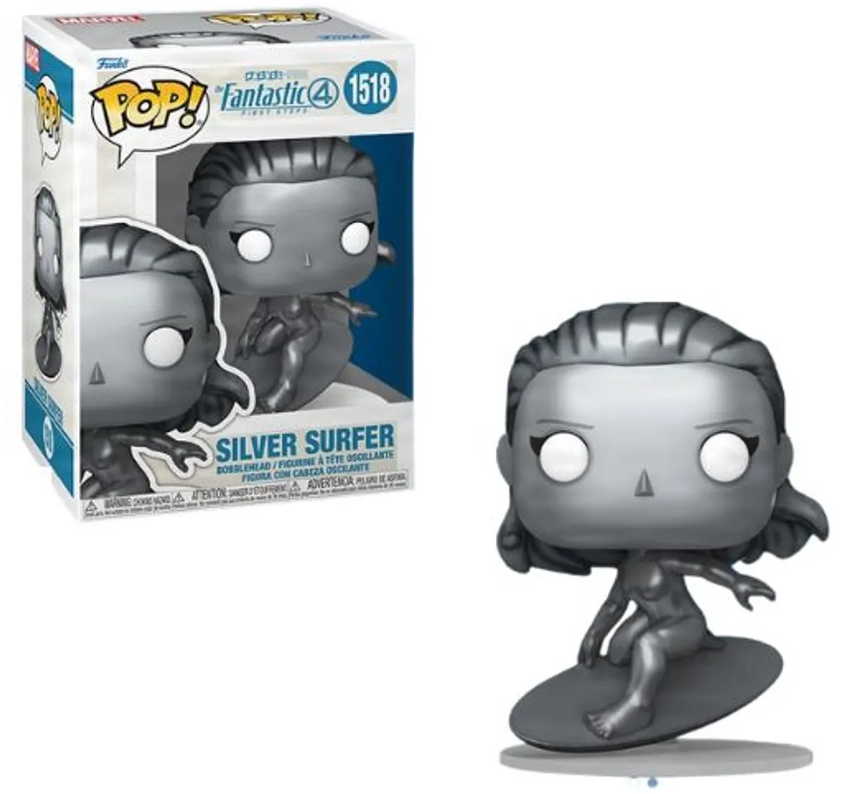 Funko Pop! Fantastic Four Silver Surfer #1518