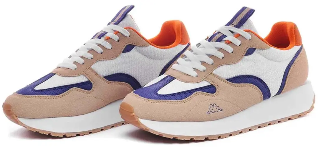 Kappa Logo Arvika 2 Hardloopschoenen 42 - Wit/Beige - afbeelding 6 van 6