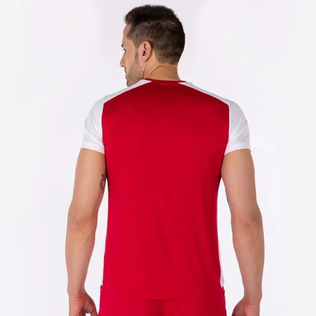 Joma Record II T-shirt M - Rood/Wit