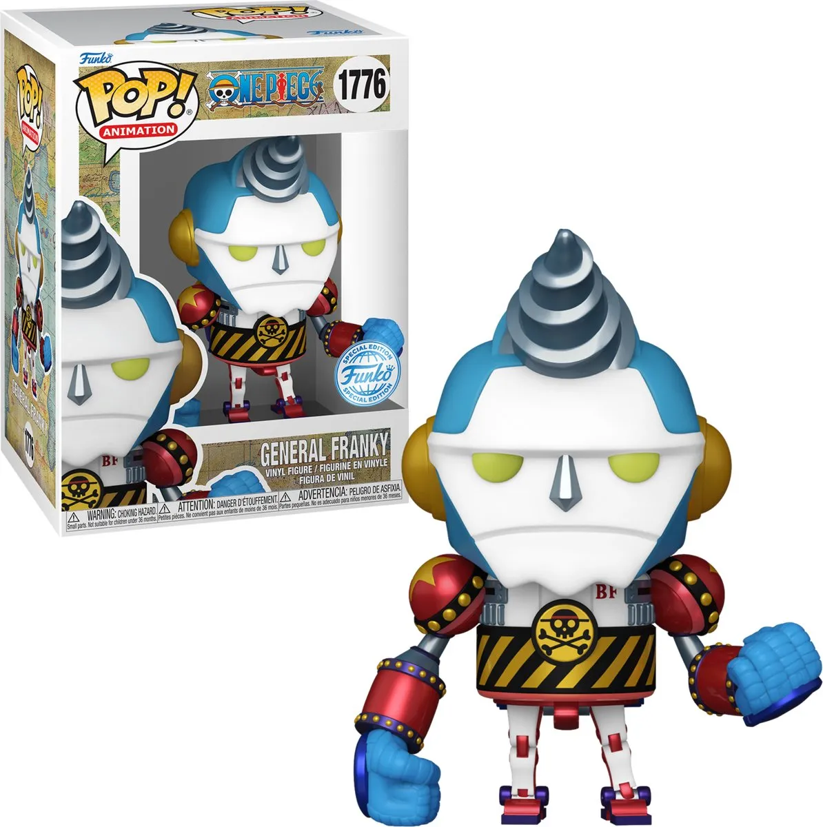 Funko Pop! One Piece General Franky #1776 CC Exclusief