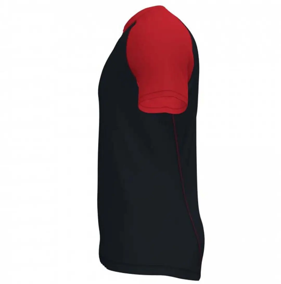 Joma Teamwork T-shirt 2XL - Zwart/Rood