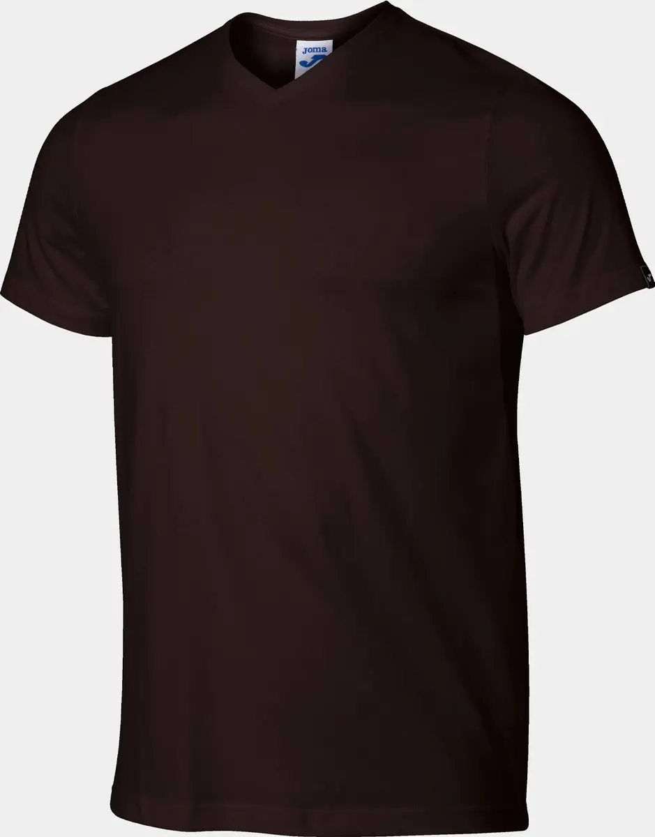 Joma Versalles Short Sleeve Tee 101740-641, Mannen, Bruin, T-shirt, maat: XL